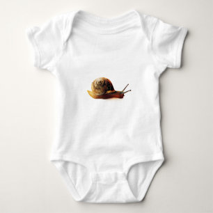 Gartenschnecken-Naturfotografie Baby Strampler