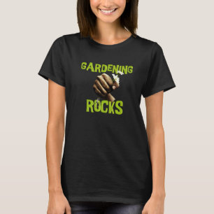 Gartenspruch Gartenarbeit macht Spaß mit Blumen 1 T-Shirt