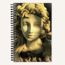 Gartenstatue Hard Cover Notizbuch