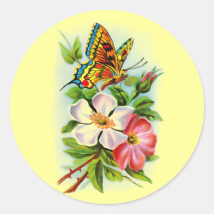 Gartensticker Runder Aufkleber