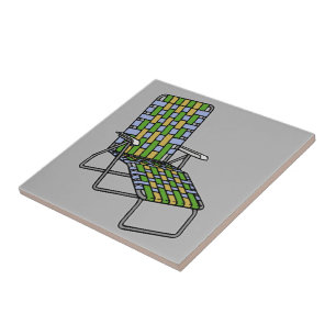 Gartenstuhl-Wagen-Aufenthaltsraum Fliese