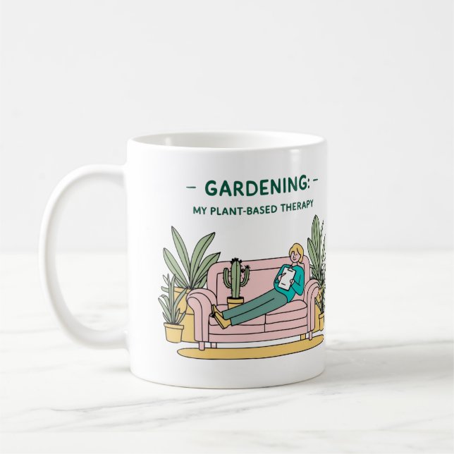Gartentasse für Damen Kaffeetasse (Links)