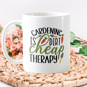 Gartentherapie Kaffeetasse