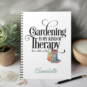 Gartentherapie Spiral Foto Notebook Notizblock