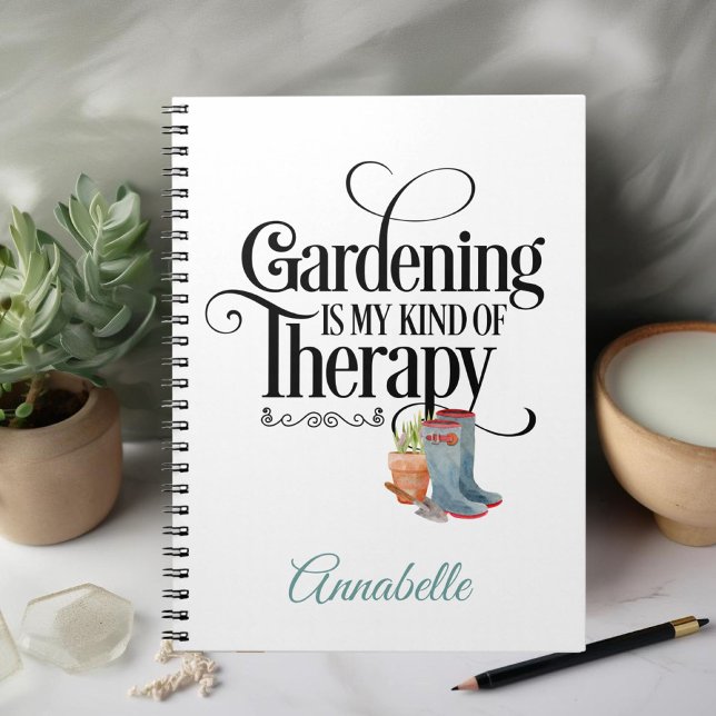 Gartentherapie Spiral Foto Notebook Notizblock (Von Creator hochgeladen)