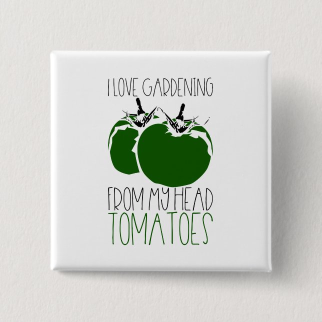 GartenTomaten Button (Vorderseite)
