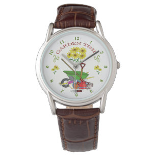 Gartenüberwachung Armbanduhr