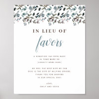 GartenWappen | White Blue Wedding Spende Wohltätig