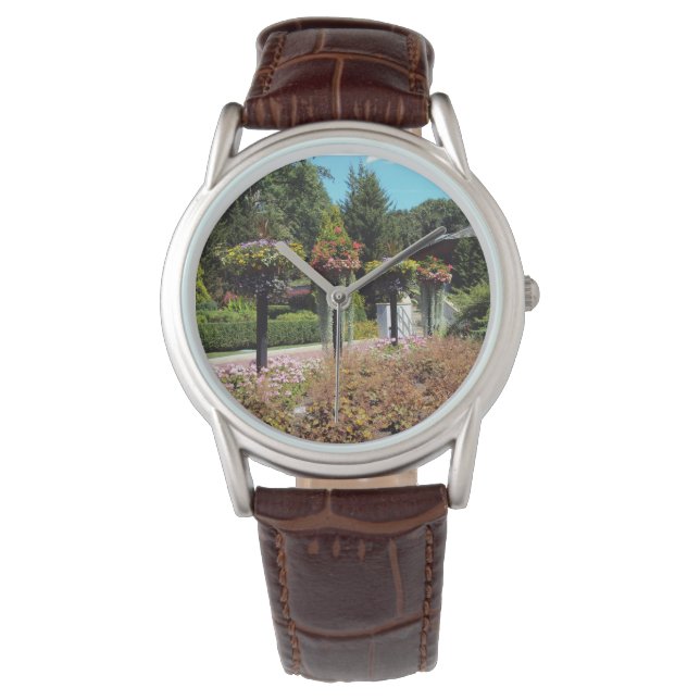 Gartenweg Armbanduhr (Vorderseite)