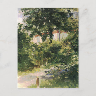 Gartenweg in Rueil Edouard Manet Postkarte