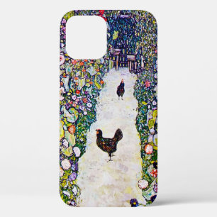 Gartenweg mit Hühnern, Gustav Klimt Case-Mate iPhone Hülle