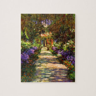 Gartenweg von Claude Monet Puzzle