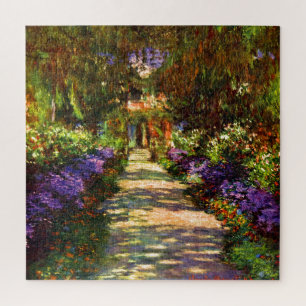 Gartenweg von Claude Monet Puzzle