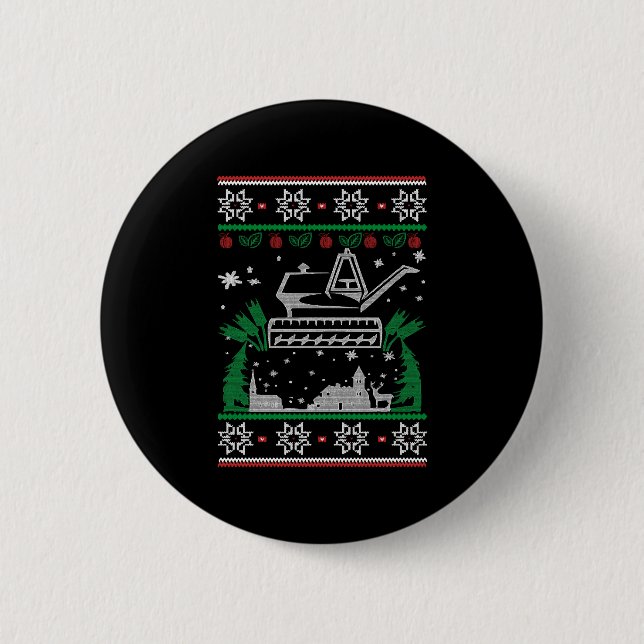 Gartenweihnacht Button (Vorderseite)