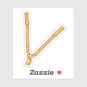 Gartenwerkzeug Aufkleber