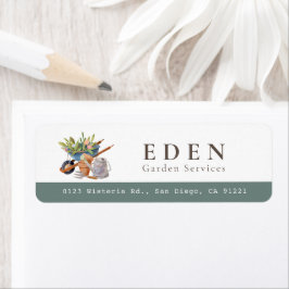 Gartenwerkzeug Wheelbarock Wasserfarbenadresse