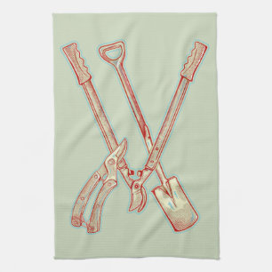 Gartenwerkzeuge Geschirrtuch