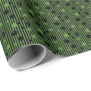 Gartenzaunkreis-Wrap-Papier Geschenkpapier