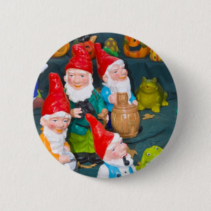 Gartenzwerg Button