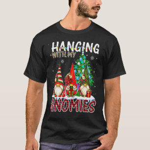 Gartenzwerg Hängend mit meinen Gnomies Leopard 3 T-Shirt