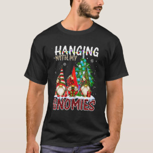 Gartenzwerg Hängend mit meinen Gnomies Leopard 3 T-Shirt