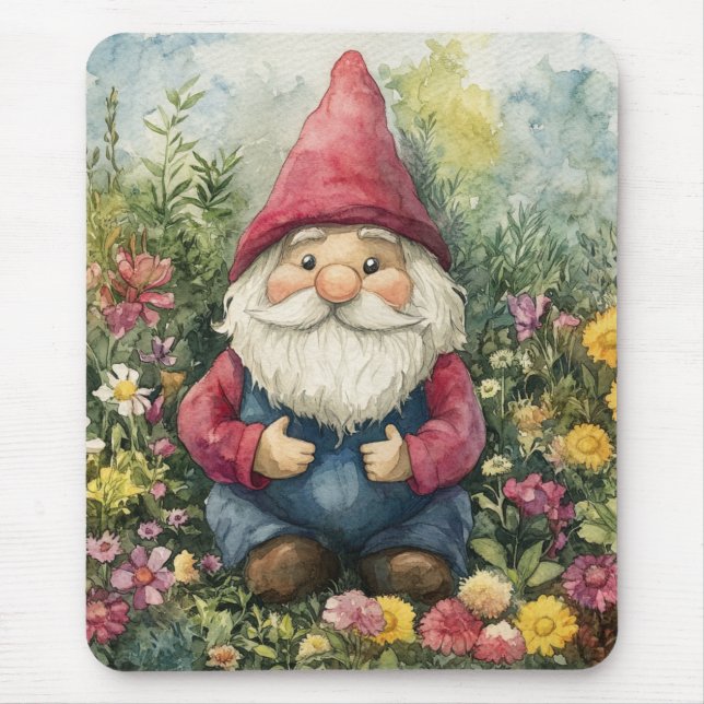 Gartenzwerg Mousepad (Vorne)