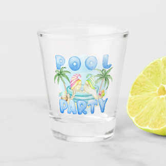 Gartenzwerg Poolparty Schnapsglas