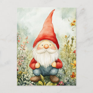 Gartenzwerg Postkarte