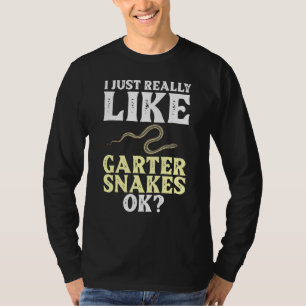 Garter Schlange Haustier Pflegeeier Habitat 1 T-Shirt