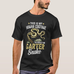 Garter Snake Funny Reptile Tiere Haustier T-Shirt