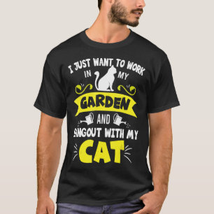 Gartnende Katze Landwirtschaft Mein Favorit ist G T-Shirt