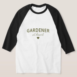 GÄRTNER AUS LEIDENSCHAFT - Dunkles Grünes Shirt Hu