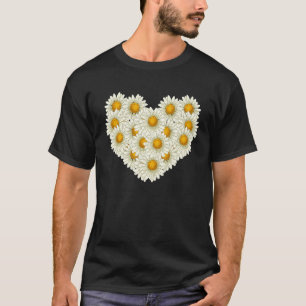 Gärtner Botanische Pflanze Natur Garten Herz Gänse T-Shirt