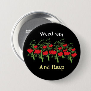 Gärtner Funny Weh em and Reap Button