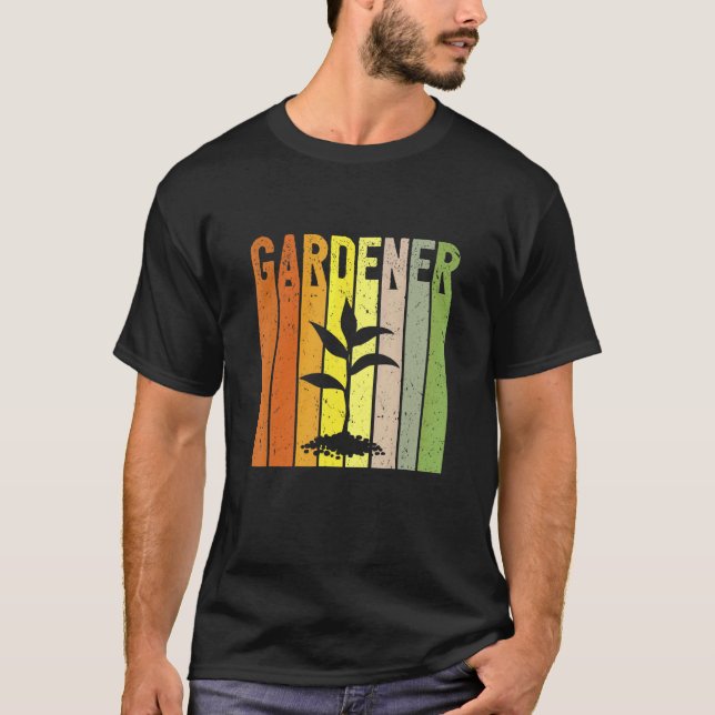 Gärtner Garten Gärtnerei Vintage T-Shirt (Vorderseite)