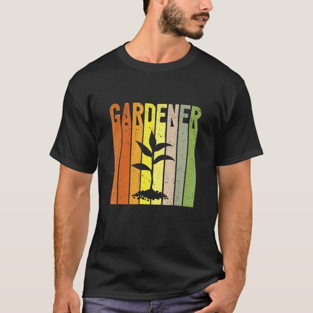 Gärtner Garten Gärtnerei Vintage T-Shirt (Vorderseite)