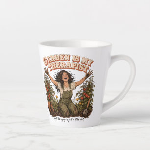 Gärtner Geschenk im Vintage-Stil für den Garten Milchtasse