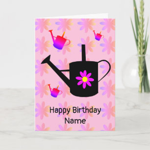Gärtner Hübsch Blume Geburtstag Karte