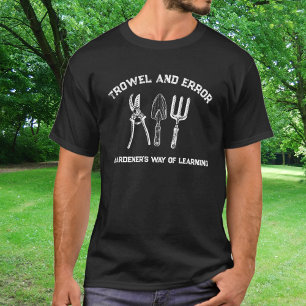 Gärtner-Humor mit Kelle und Fehler T-Shirt