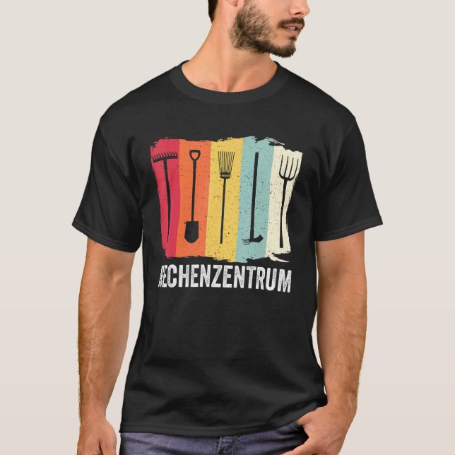 Gärtner  Ideen Daten Zentrum Hobbygärtner T-Shirt (Vorderseite)