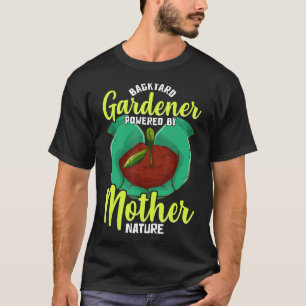 Gärtner im Garten Gartenarbeit Pflanzen Pflanzen T-Shirt