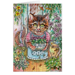 Gärtner-Katze