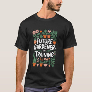 Gärtner Kinder Pflanzenliebhaber und Gartenarbeit T-Shirt