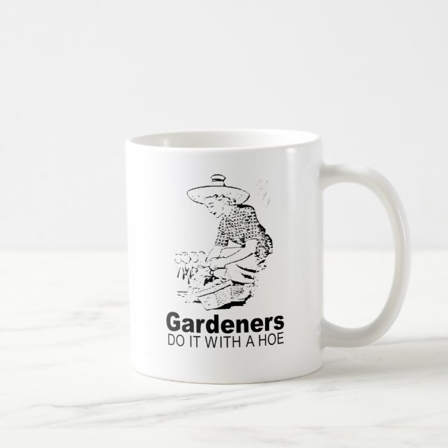 Gärtner machen das mit einem Hund 2 Tasse (Rechts)