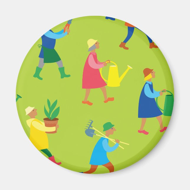 Gärtner Magnet (Vorne)