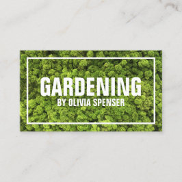 Gärtner mit vollem Service für Anwesen Visitenkarte