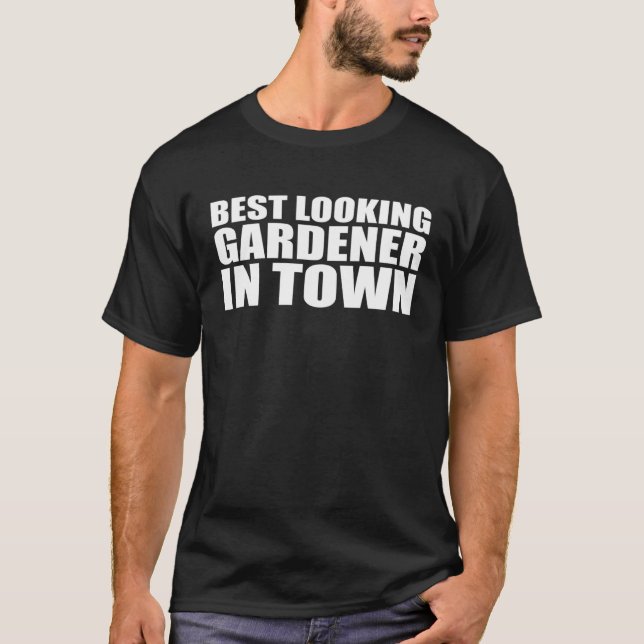 Gärtner-Mitarbeiteranerkennungsjob T-Shirt (Vorderseite)