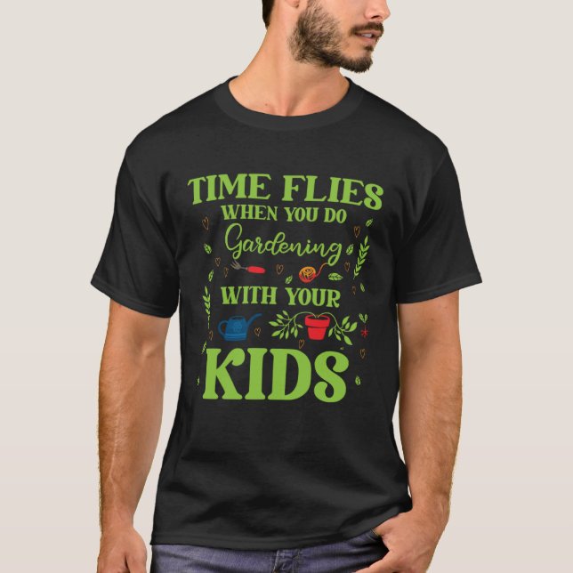 Gärtner Mutter Pflanzen Blumen Garten  Gärtnerei M T-Shirt (Vorderseite)