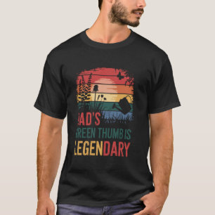 Gärtner Pflanzenvater Gartenarbeit und grüner Daum T-Shirt