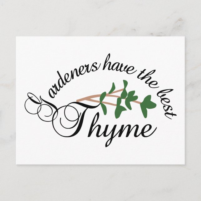 Gärtner Postkarte (Vorderseite)